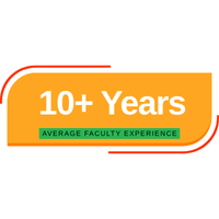 Average Faculty Experience 10+ Years